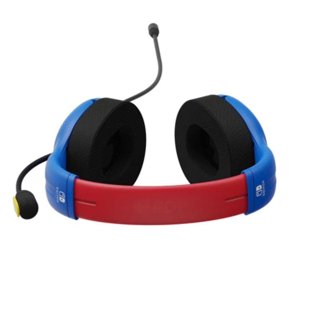 PDP - Casque de jeu stéréo filaire Airlite Super Mario Bros. pour Nintendo Switch, Switch Lite et Switch OLED - flash vidéo