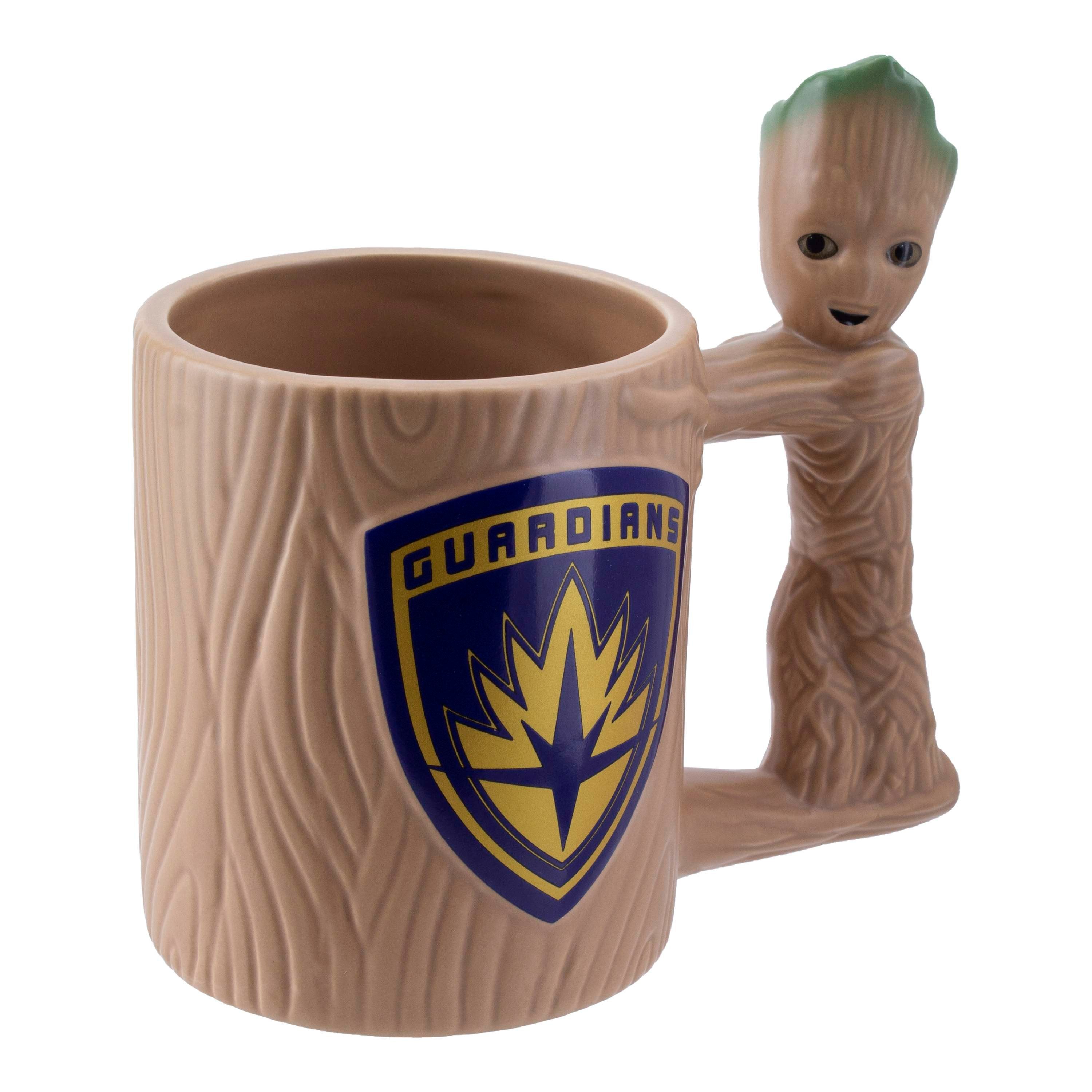 Les Gardiens de la Galaxie - Mug 3D Groot 300ml - flash vidéo