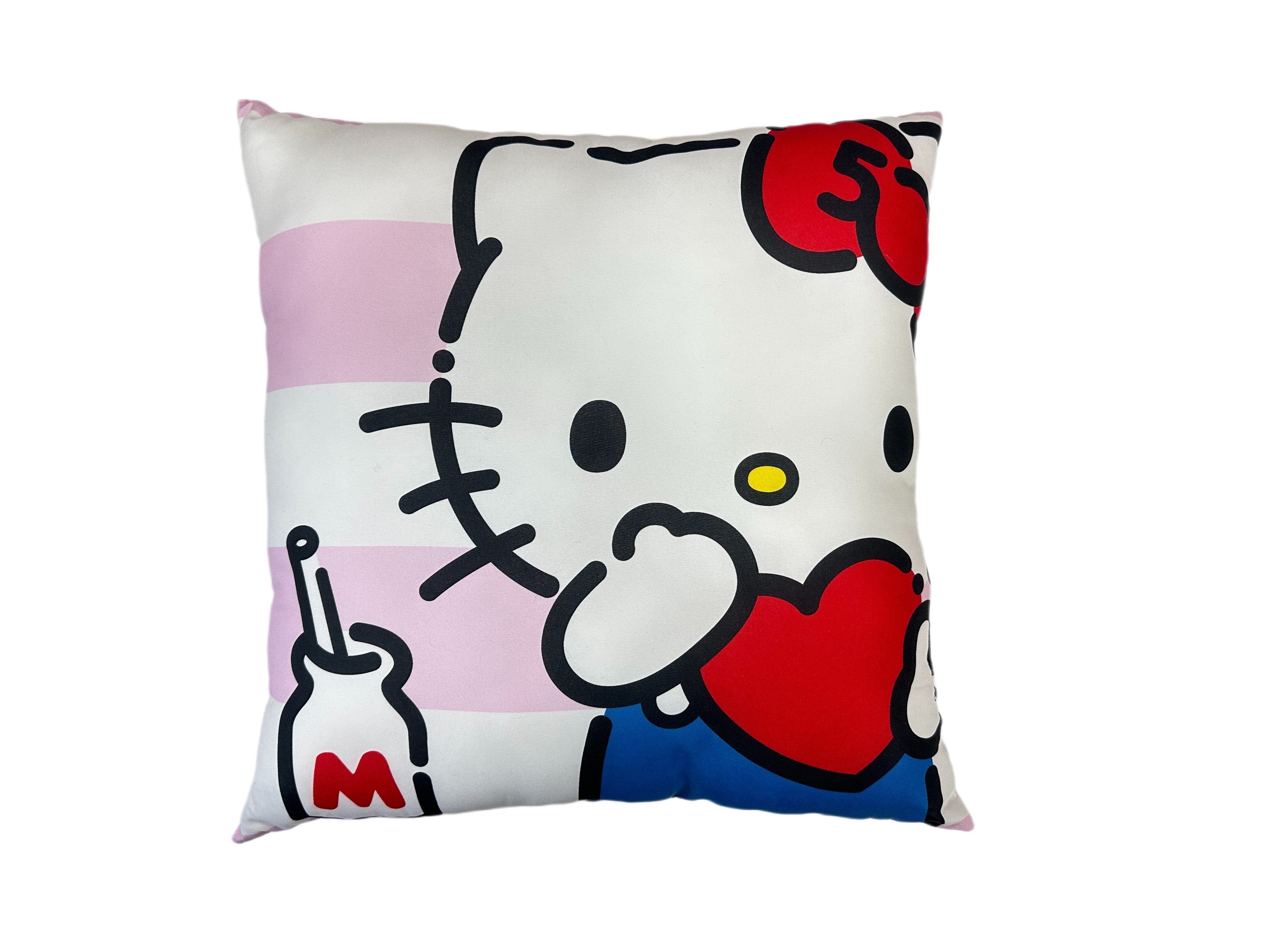Hello Kitty - Coussin double face (40x40cm) - flash vidéo