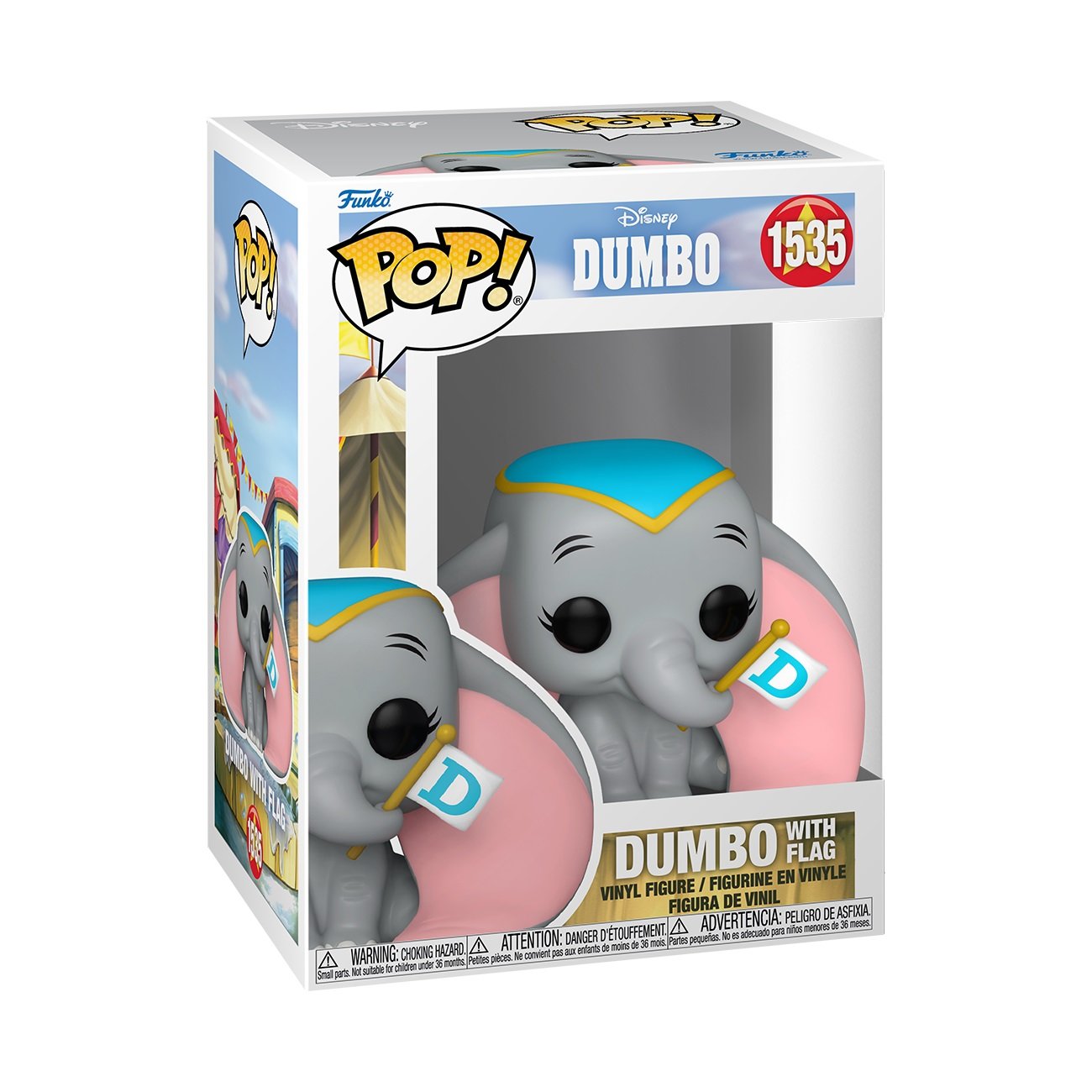 Funko Pop! Disney: Dumbo - Dumbo (with Flag) - flash vidéo
