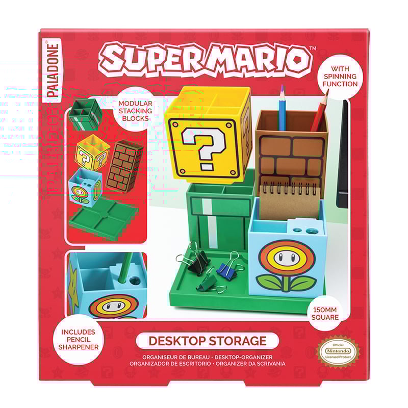 Nintendo - Organisateur de bureau Super Mario - flash vidéo