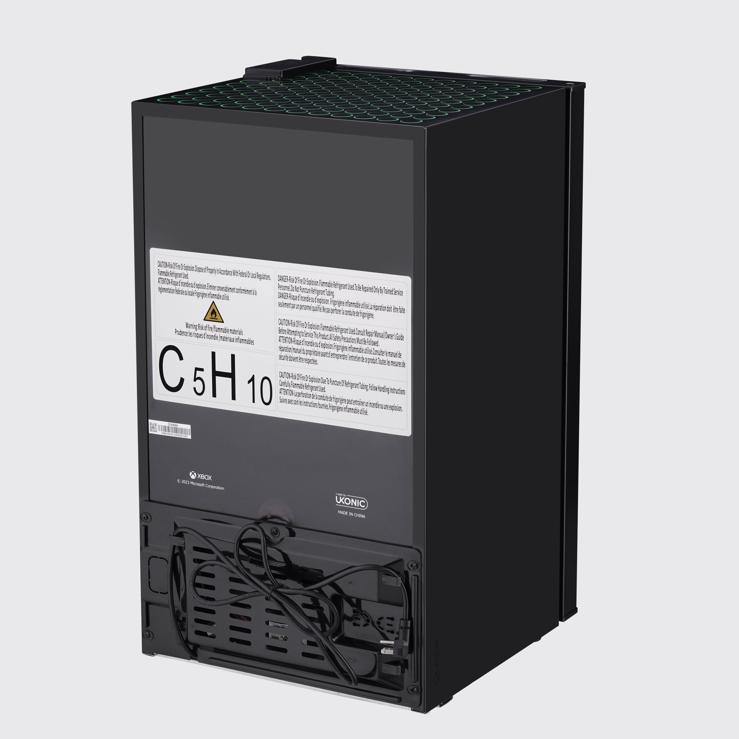 UKONIC - Microsoft - Réfrigérateur Top 91L Xbox Series X - flash vidéo