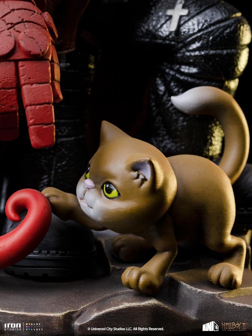 Iron Studios - MiniCo - Hellboy - Hellboy (Movie 2004) Statue 15cm - flash vidéo