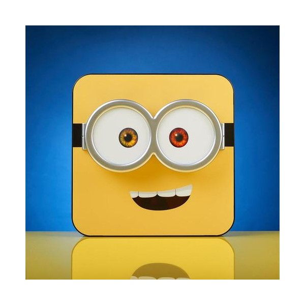 Minions - Lampe de bureau / Applique murale 3D Visage de Bob - flash vidéo