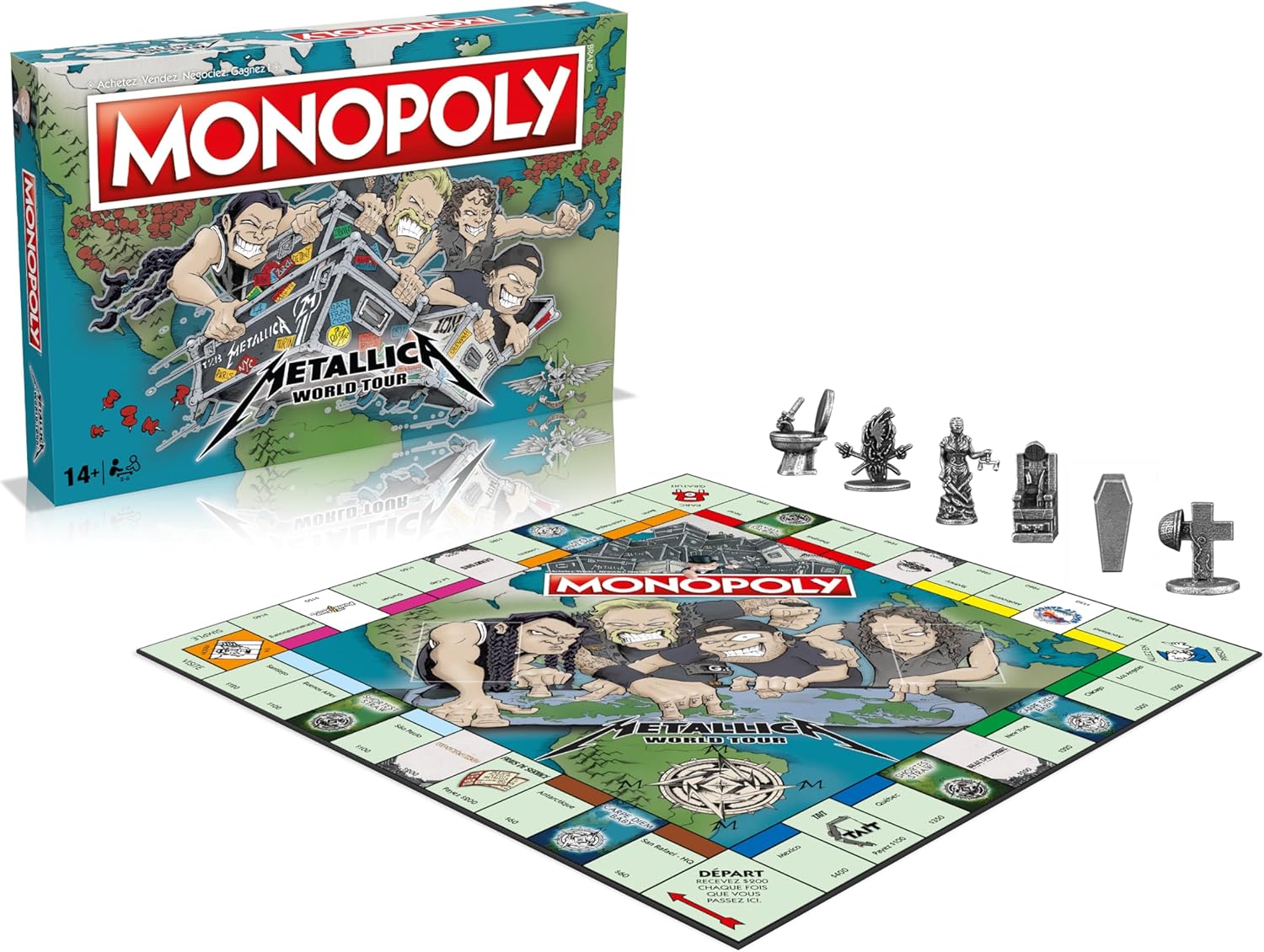 Monopoly - Metallica World Tour - flash vidéo