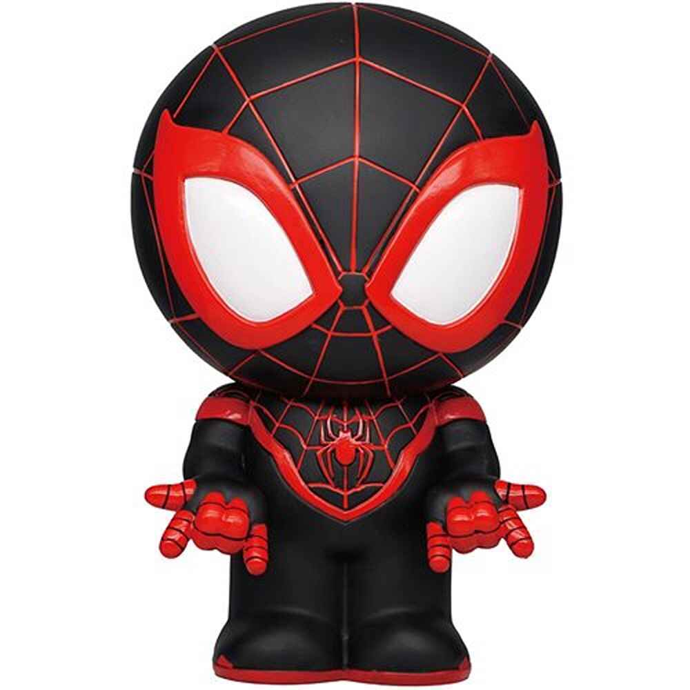 Marvel - Tirelire Spider-Man (Miles Morales) en PVC - flash vidéo