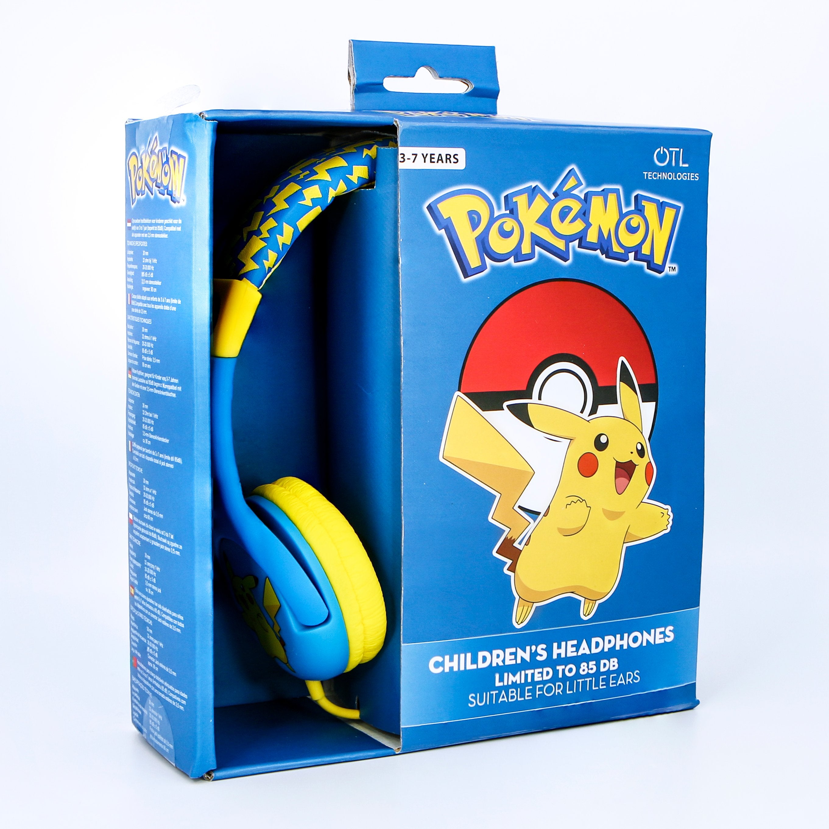 Pokémon - Casque audio Pikachu pour enfants - flash vidéo
