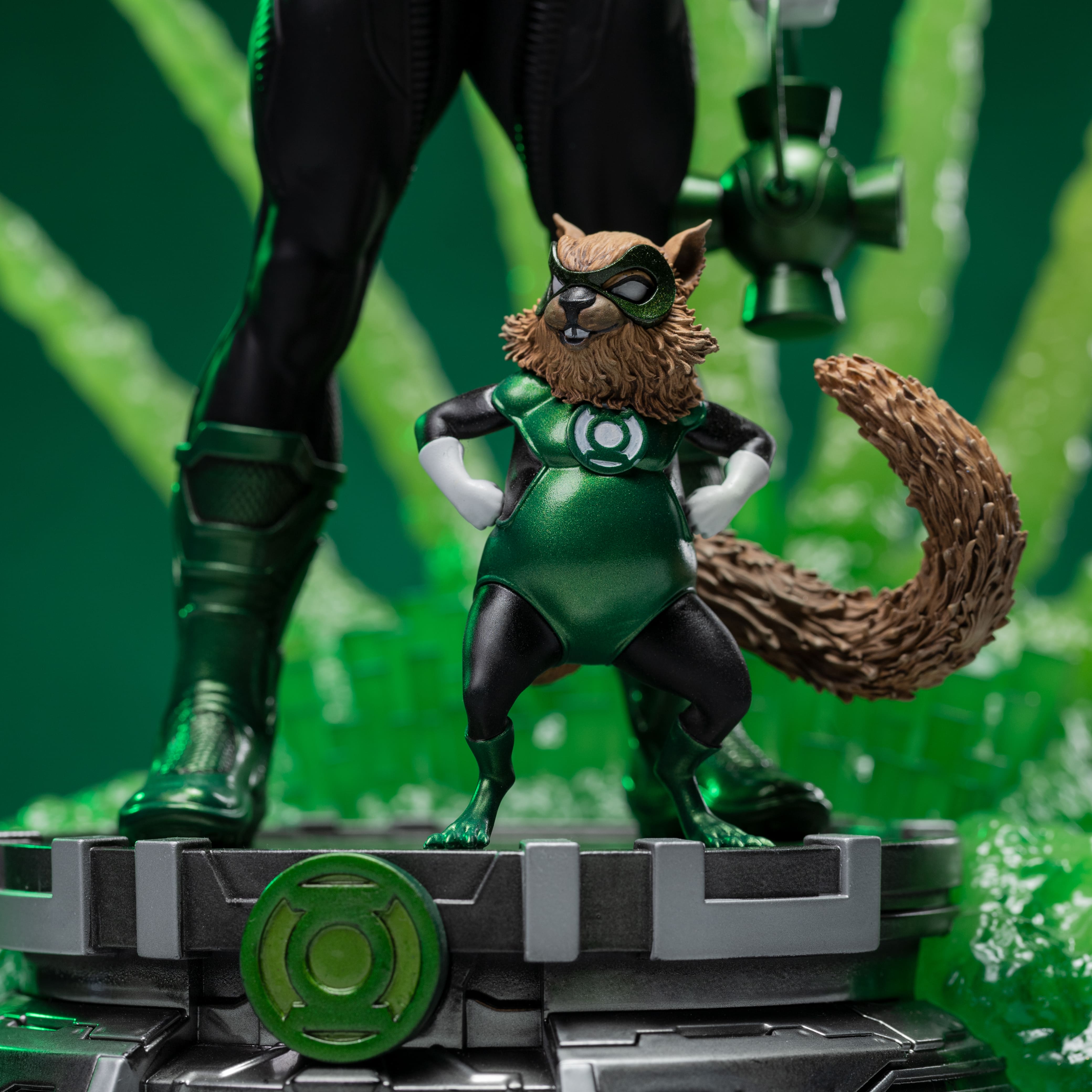 Iron Studios - Art Scale 1/10 - DC Comics - Green Lantern Unleashed Statue 24cm - flash vidéo