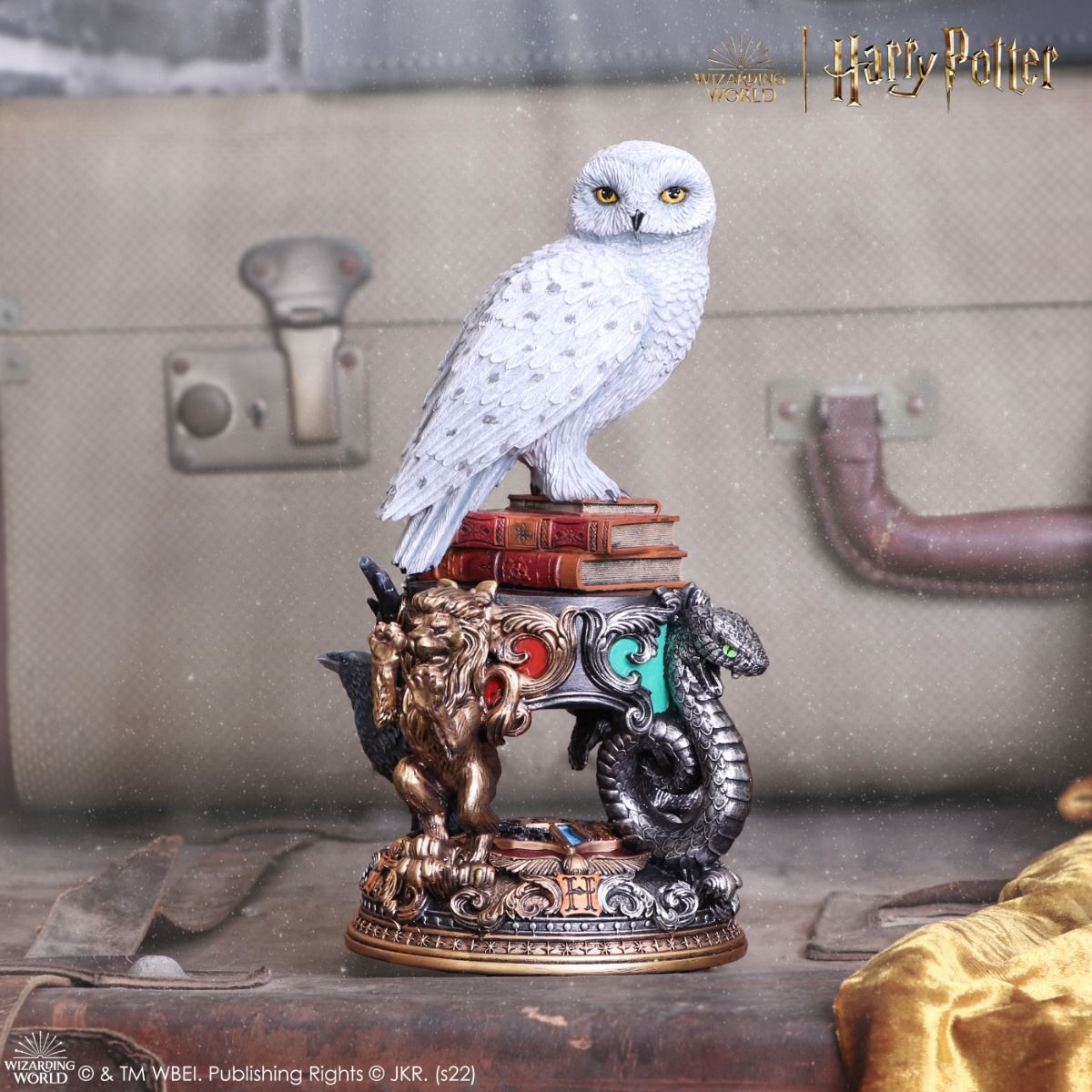 Harry Potter - Hedwig Figurine 22cm - flash vidéo