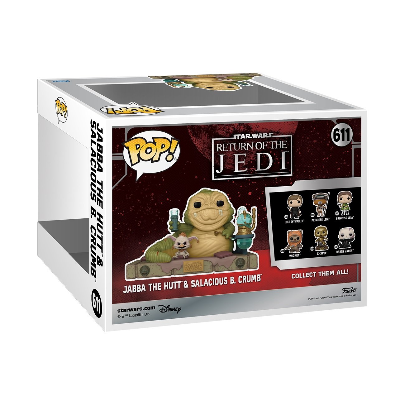 Funko Pop! Moment: Star Wars: Return of the Jedi 40th Anniversary - Jabba (with Salacious) - flash vidéo