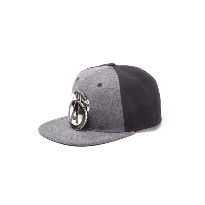 Marvel - Casquette Snapback "Avengers Logo Metal" - flash vidéo