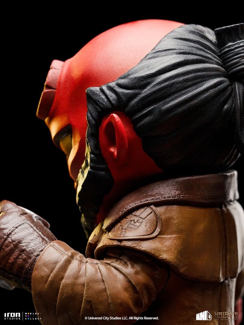 Iron Studios - MiniCo - Hellboy - Hellboy (Movie 2004) Statue 15cm - flash vidéo