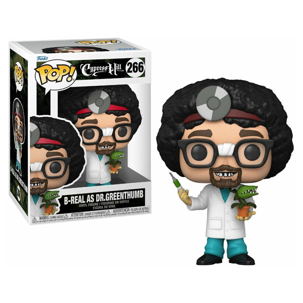 Funko Pop! Rocks: Cypress Hill - B Real (as Dr. Greenthumb) ENG Merchandising - flash vidéo