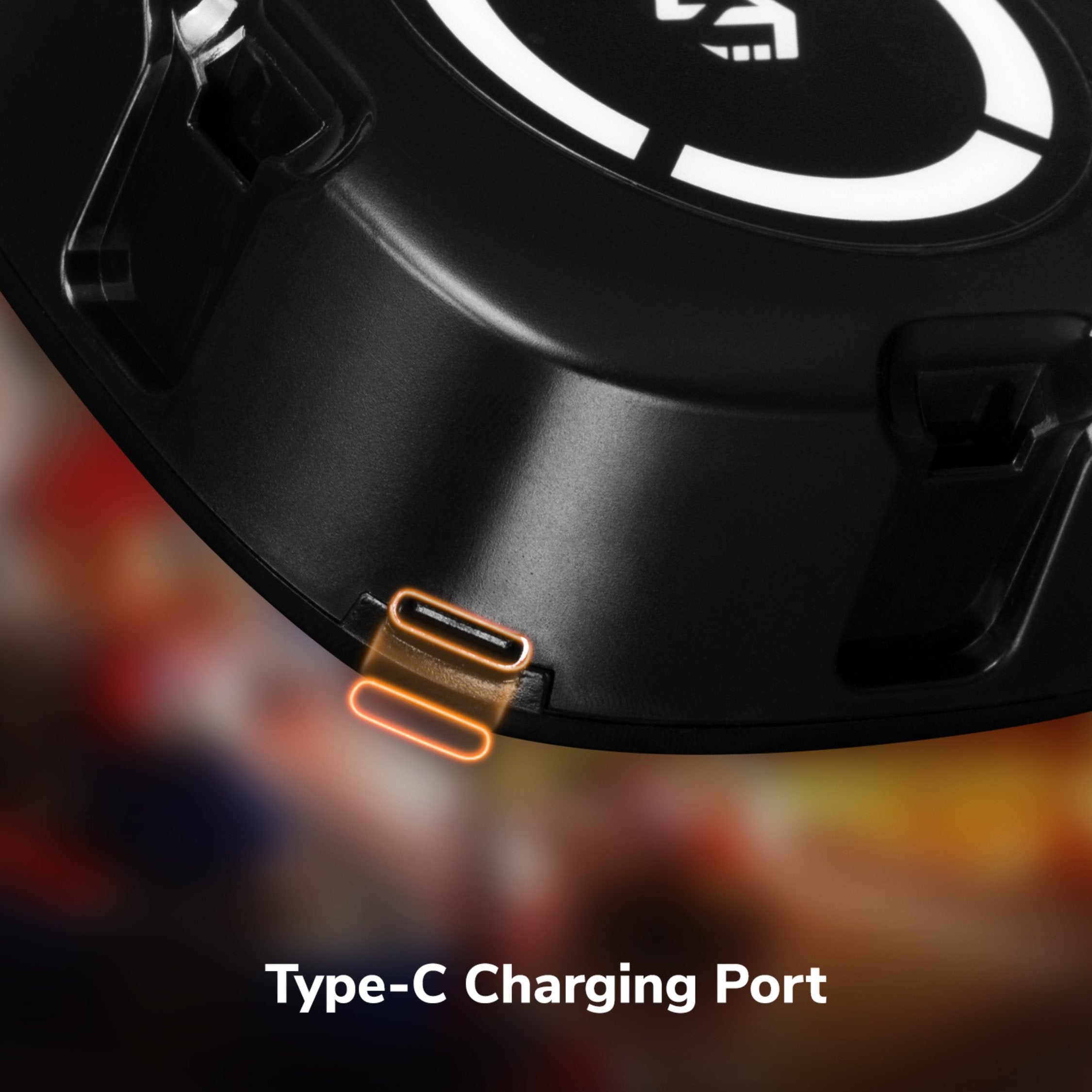 EgoGear - Socle de charge premium SCH25 noir pour manettes Joy-Con de la Switch et Switch OLED - flash vidéo