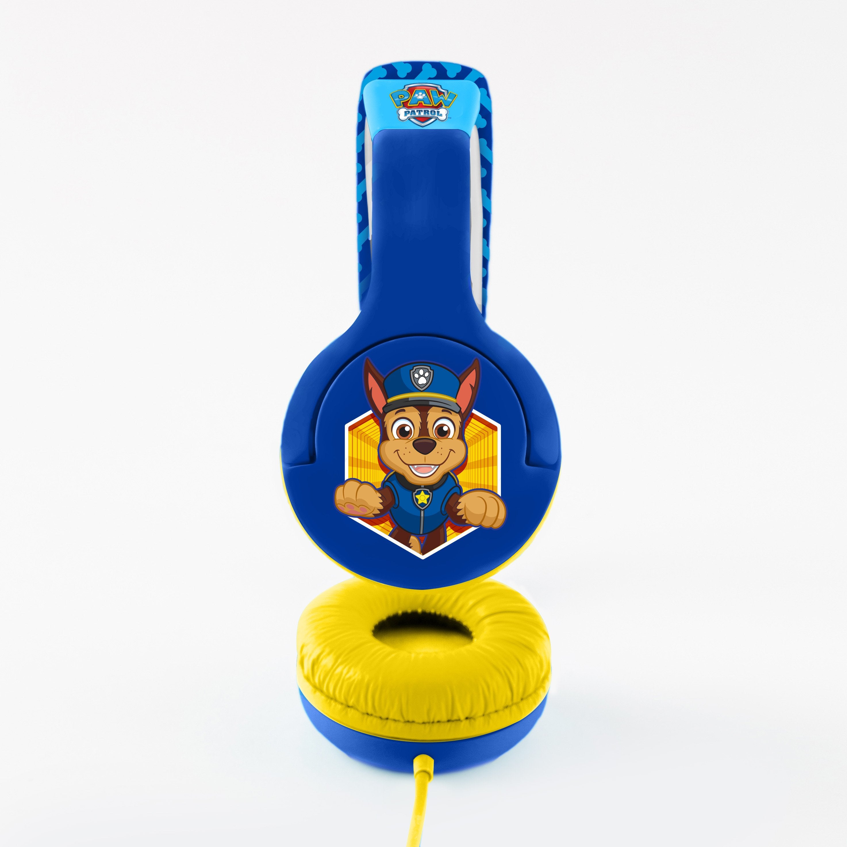 PAW Patrol : La Pat' Patrouille - Casque audio Chase pour enfants - flash vidéo