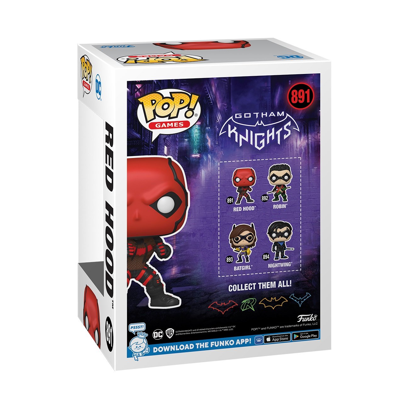 Funko Pop! Games: Gotham Knights - Red Hood - flash vidéo