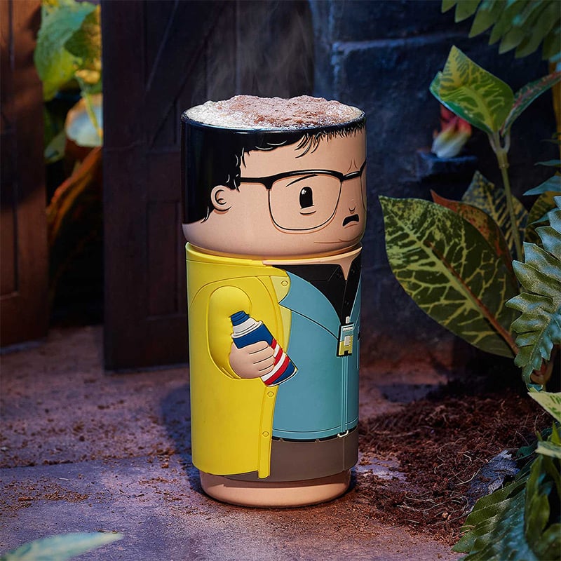 Jurassic Park - Mug isotherme réutilisable Coscup Dennis Nedry - flash vidéo