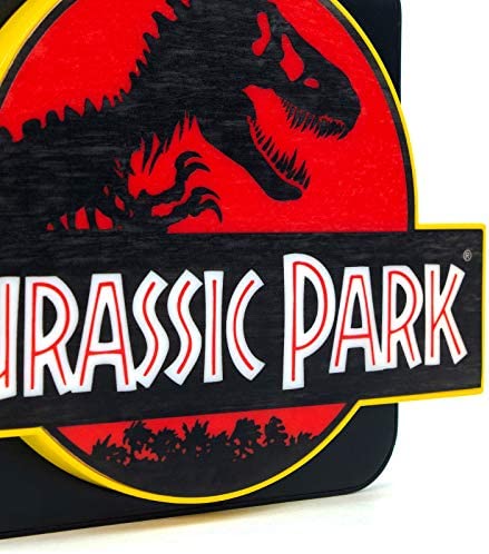 Jurassic Park - Lampe de bureau / Applique murale 3D Logo de Jurassic Park - flash vidéo