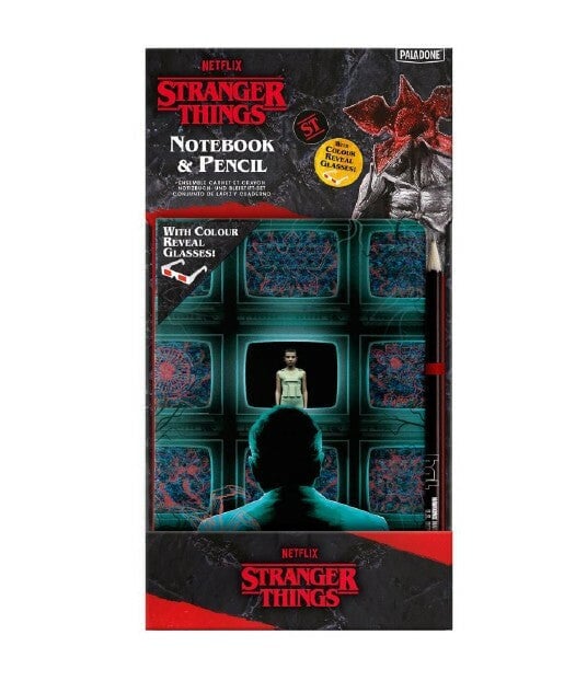 Stranger Things - Cahier 3D Laboratoire Hawkins - flash vidéo