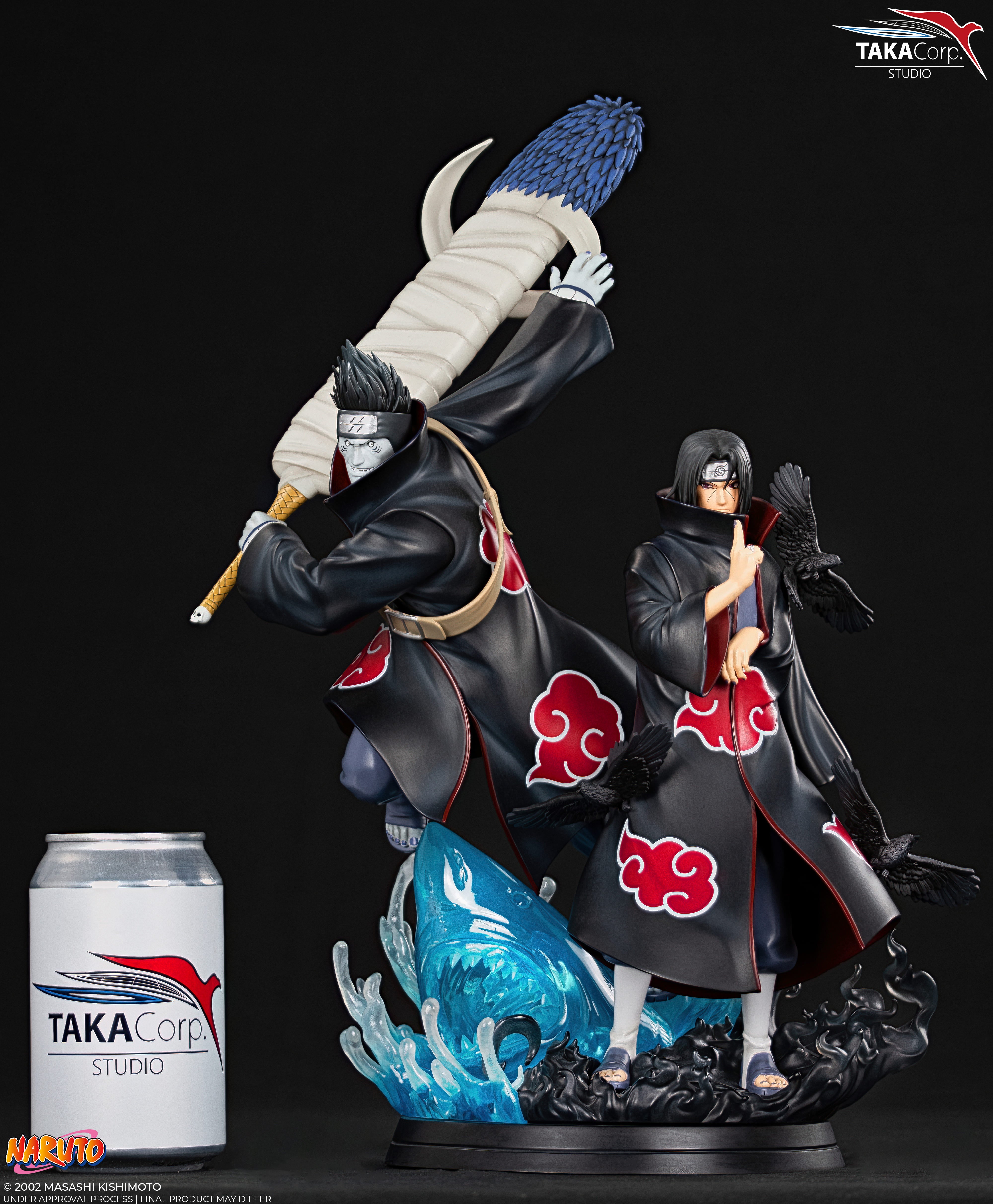 Plastoy - Naruto - Itachi et Kisame Statue - flash vidéo