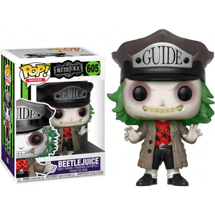 Funko Pop! Movies: Beetlejuice - Beetlejuice (with Guide Hat) - flash vidéo
