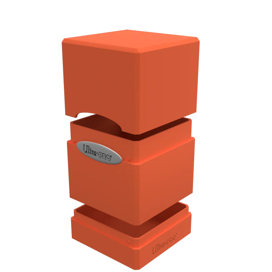 Ultra Pro - Deck Box Tour en Satin - Orange Citrouille - flash vidéo