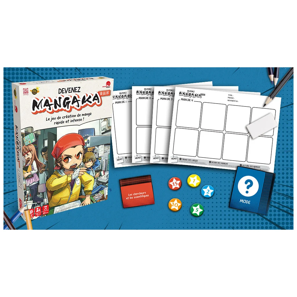 Mangaka - flash vidéo