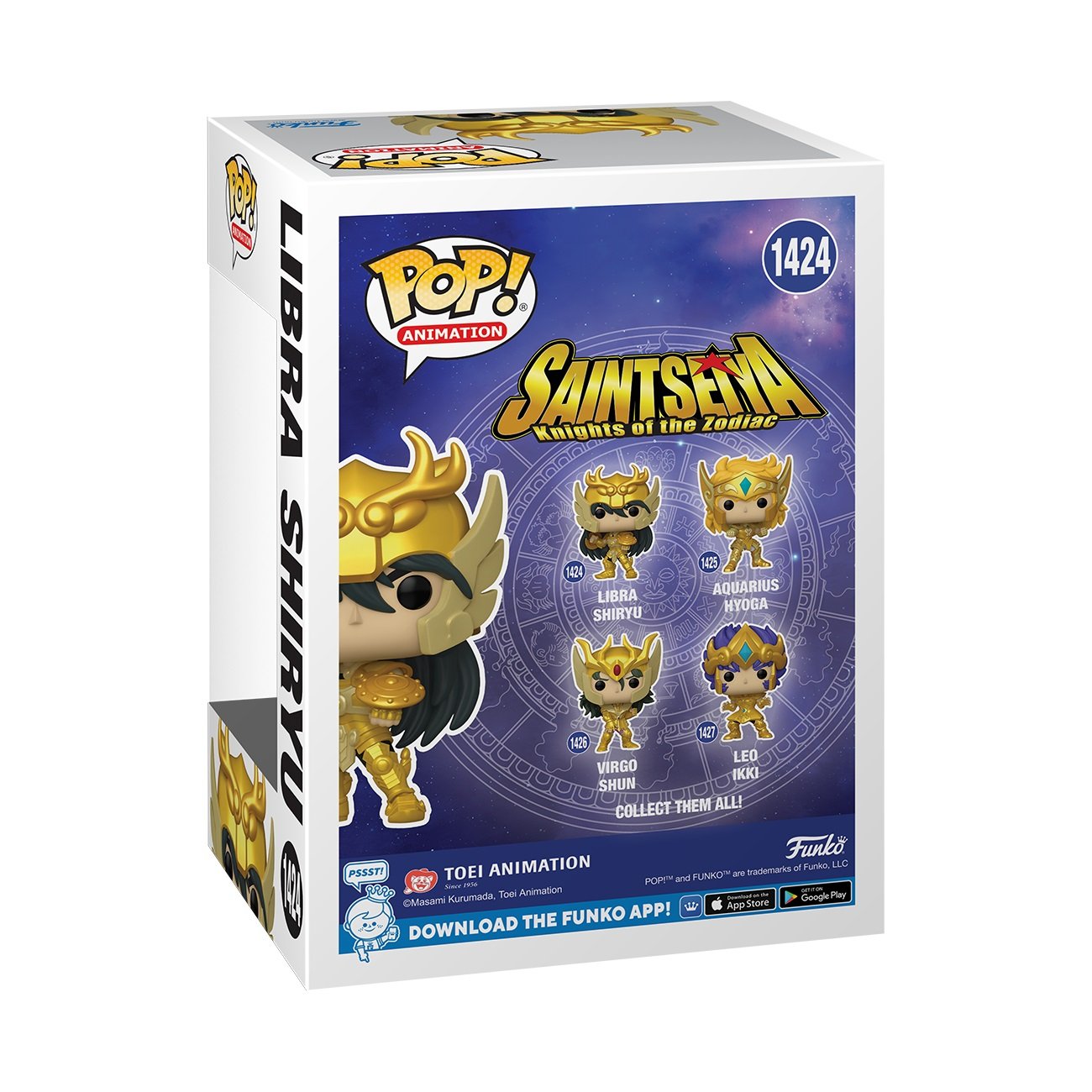 Funko Pop! Animation: Saint Seiya - Gold Libra Shiryu - flash vidéo