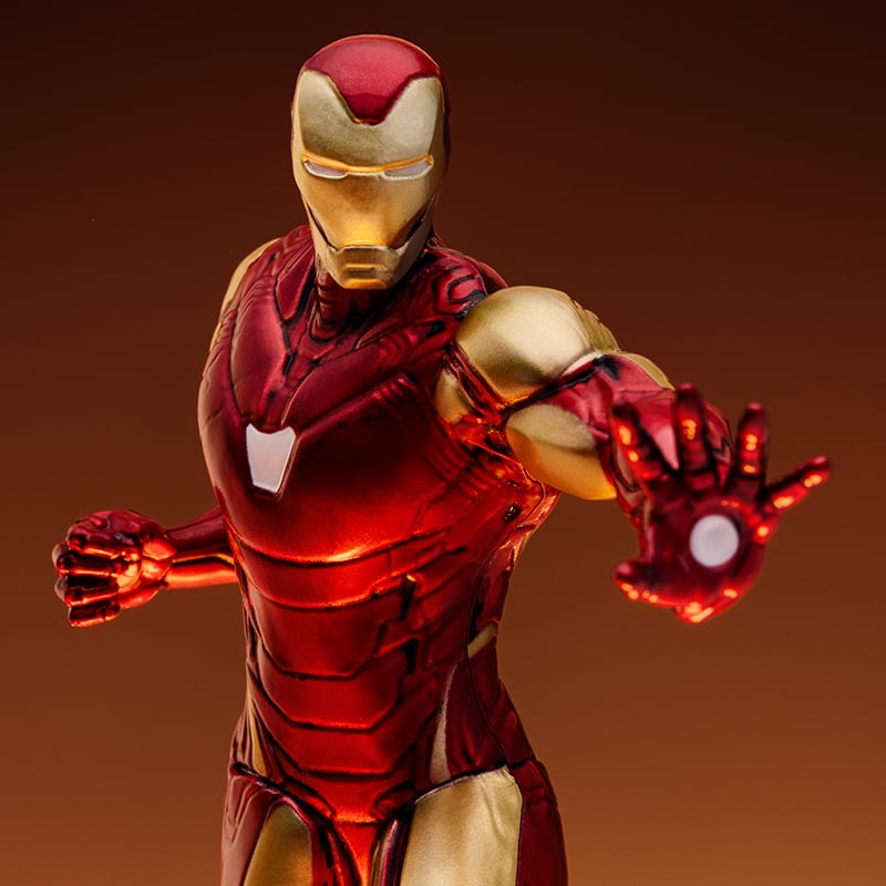 Marvel - Lampe Diorama Iron Man - flash vidéo