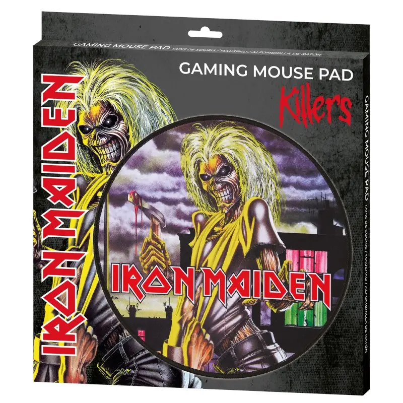 Subsonic - Iron Maiden - Tapis de souris de jeu - The Killers 30cm - flash vidéo