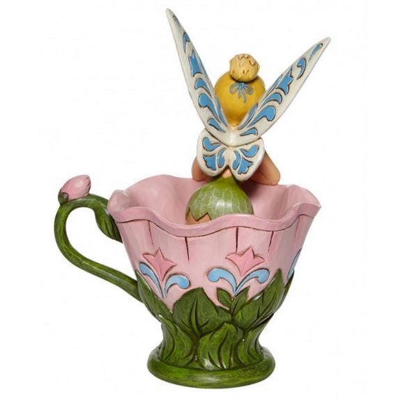 ENESCO - Disney Fée Clochette Assise sur une Fleur Figurine - flash vidéo