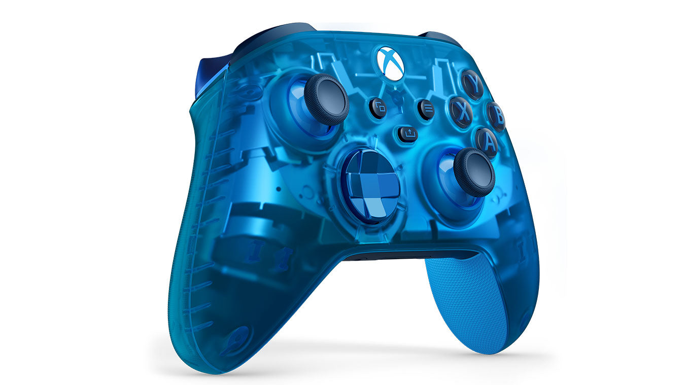 Manette sans fil Xbox Sky Cipher Special Edition pour Xbox Series X|S, Xbox One, Windows 10 et Mobile - flash vidéo