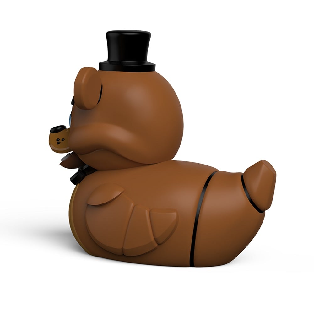 Numskull - TUBBZ Canard de bain - Five Nights at Freddy's - Freddy (Première Édition) - 9cm - flash vidéo