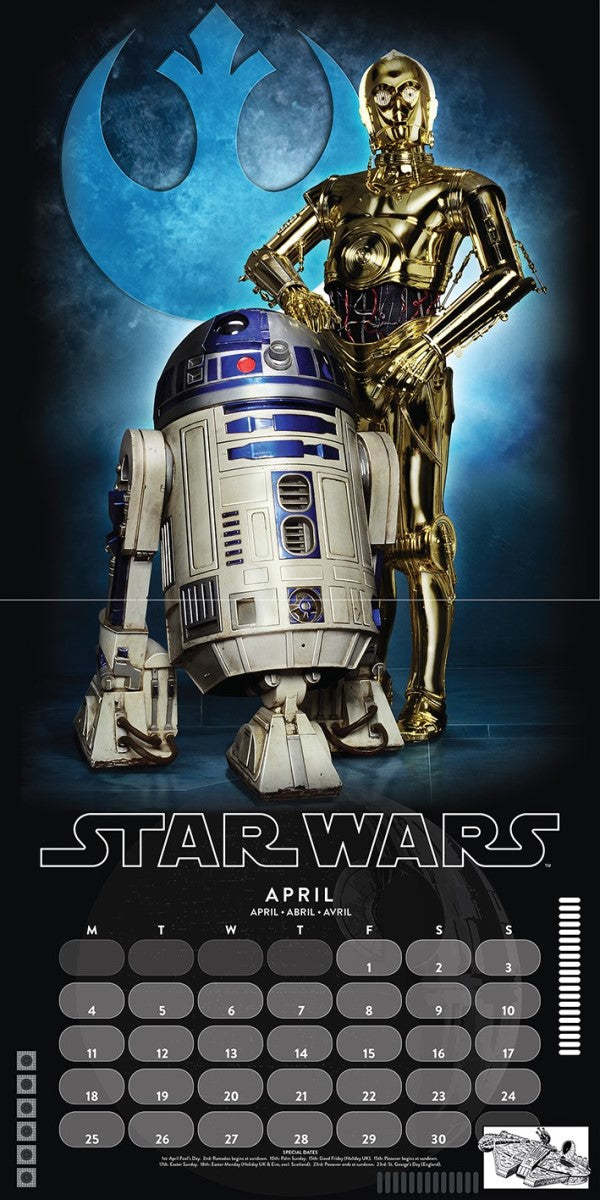 Star Wars - Classique Calendrier Officiel 2022 - flash vidéo