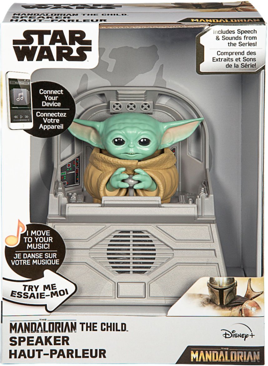 Star Wars: The Mandalorian - Enceinte Bluetooth Grogu dansant - flash vidéo
