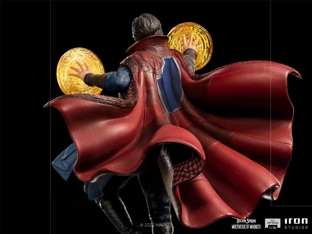 Iron Studios - BDS Arts Scale 1/10 - Marvel - Doctor Strange in the Multiverse of Madness - Stephen Strange Statue 34cm - flash vidéo
