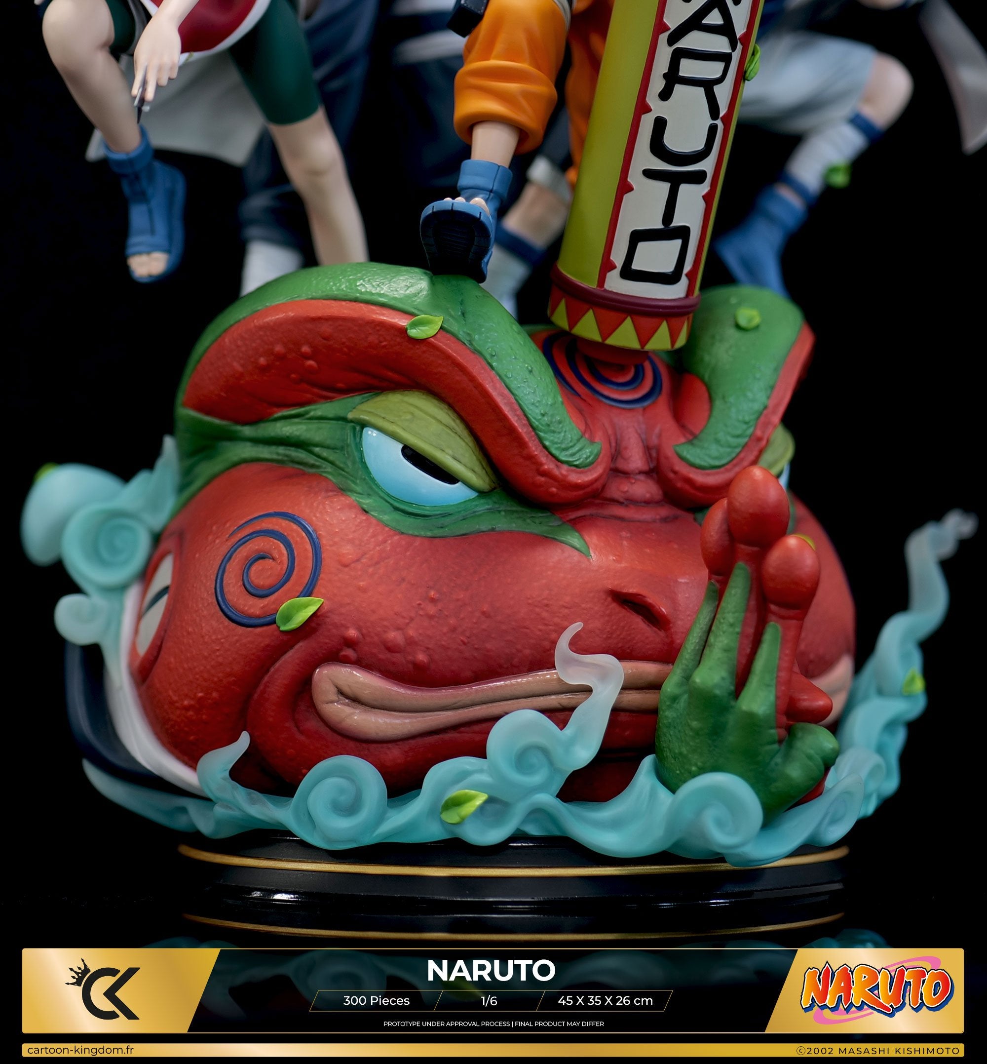 Cartoon Kingdom - 1:6 Statues - Naruto "Team 7" Statue 45cm - flash vidéo