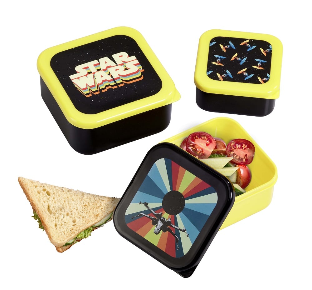 Funko Homewares - Star Wars Retro Retro Vehicles Plastic Storage Set - flash vidéo