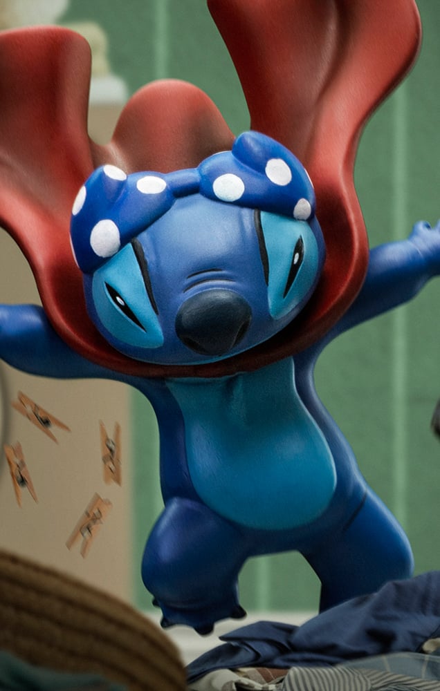 Iron Studios - Art Scale 1/10 - Disney Classics - Stitch Laundry Statue 19cm - flash vidéo