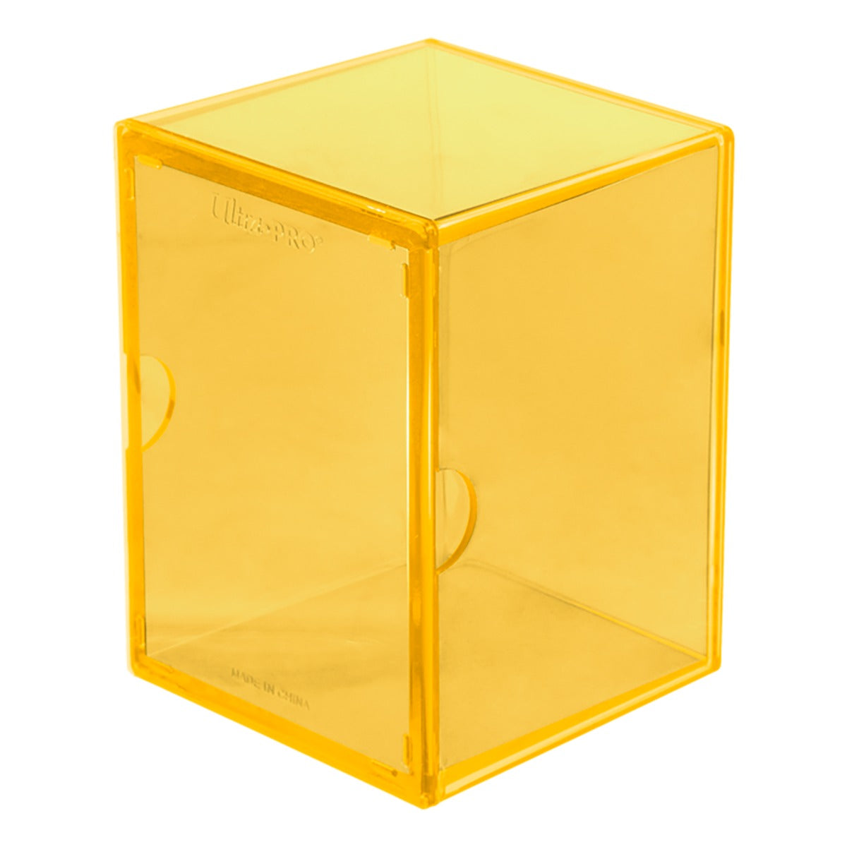 Ultra Pro - Eclipse 2-Piece 100+ Deck Box : Jaune citron - flash vidéo