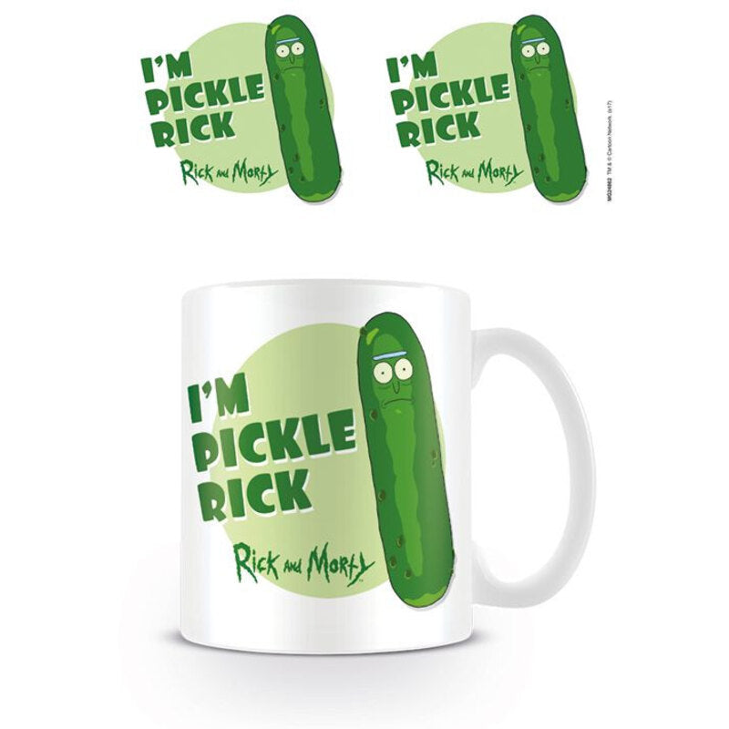 Rick et Morty - Cornichon Coffee Mug 315ml - flash vidéo
