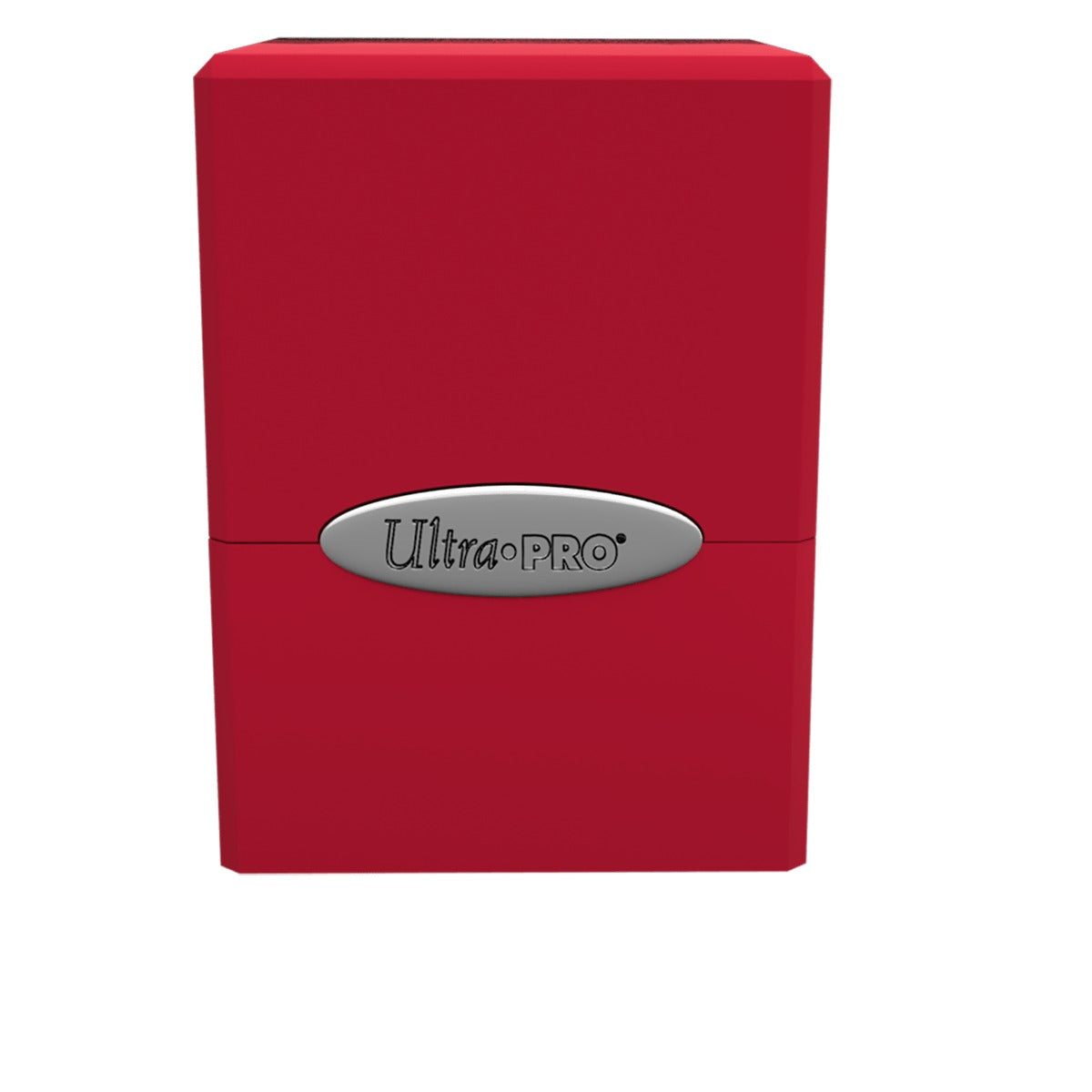 Ultra Pro - Deck Box Cube en Satin - Rouge Pomme - flash vidéo