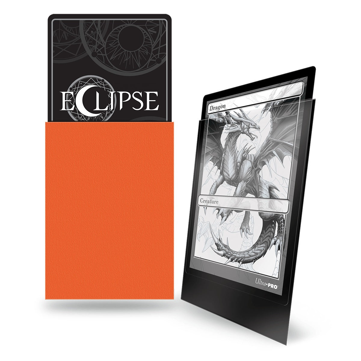 Ultra Pro - Eclipse Matte Sachet de 100 protèges cartes standard Orange Citrouille (66 x 91 mm) - flash vidéo