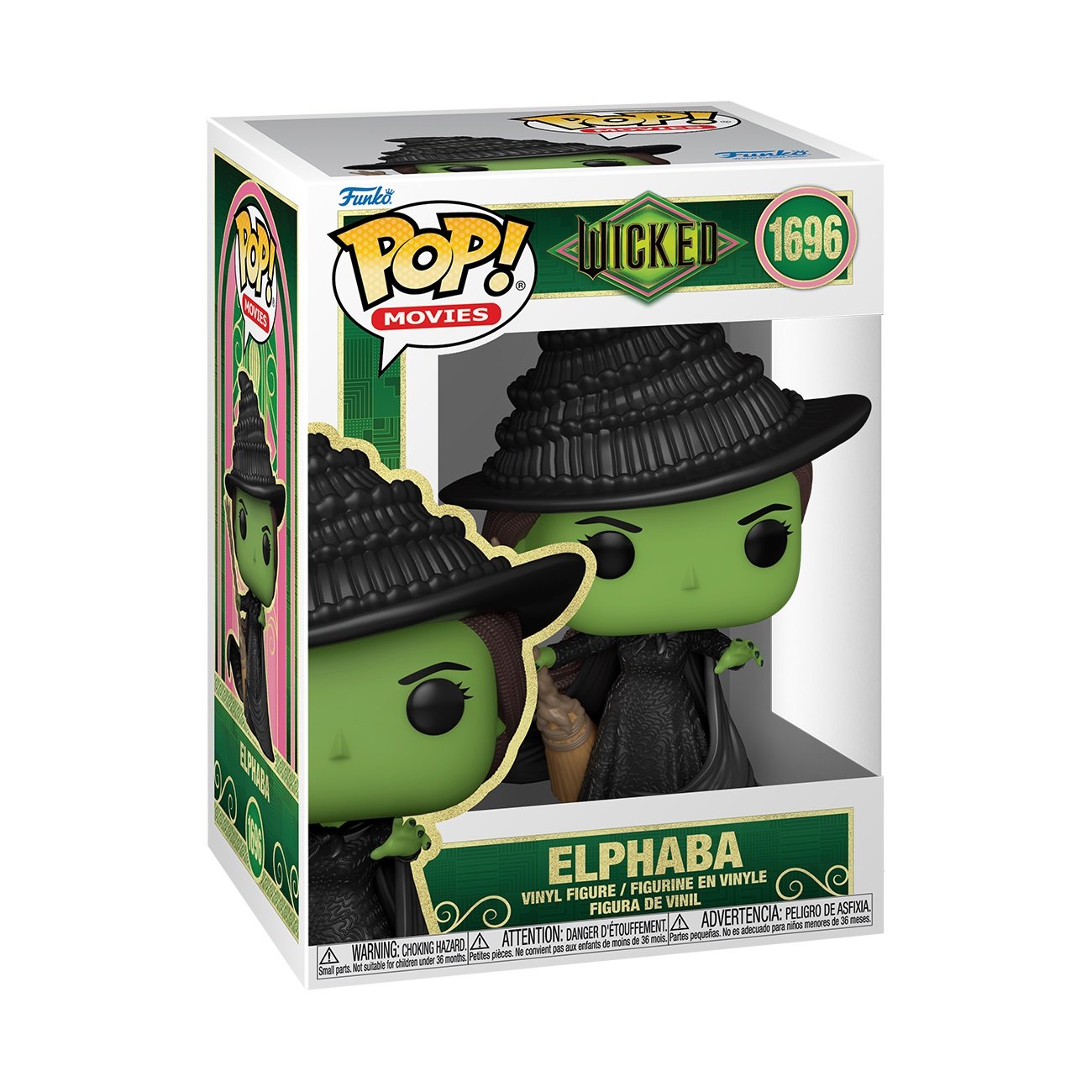 Funko Pop! Movies: Wicked Part. 1 - Elphaba - flash vidéo