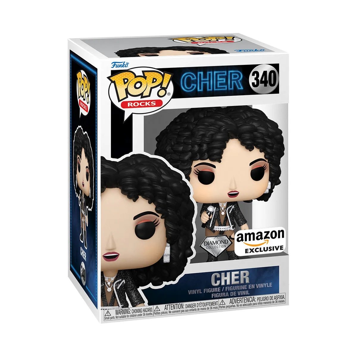 Funko Pop! Rocks: Cher (Diamond Glitter) - Amazon Exclusive - flash vidéo