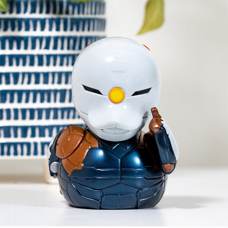 TUBBZ Canard de bain à collectionner - Metal Gear Solid - Gray Fox (Édition standard) - flash vidéo
