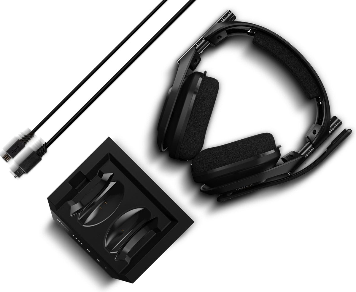 Astro Casque de jeu sans fil A50 avec Station d'Accueil pour PS5, PS4, PC et Mac - flash vidéo
