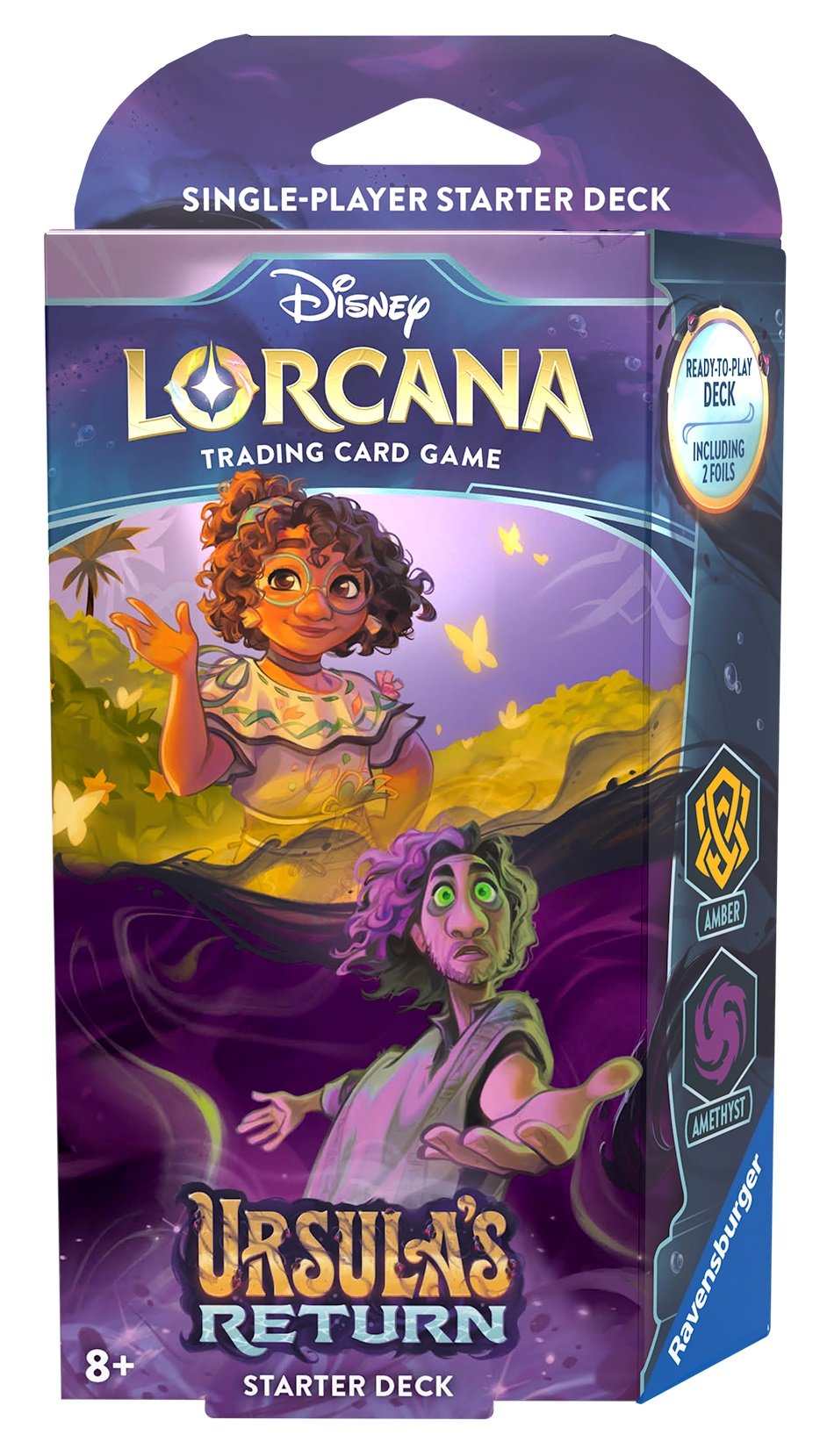 Disney Lorcana TCG: Ursula's Return - Starter Deck Display (8 Decks) - flash vidéo