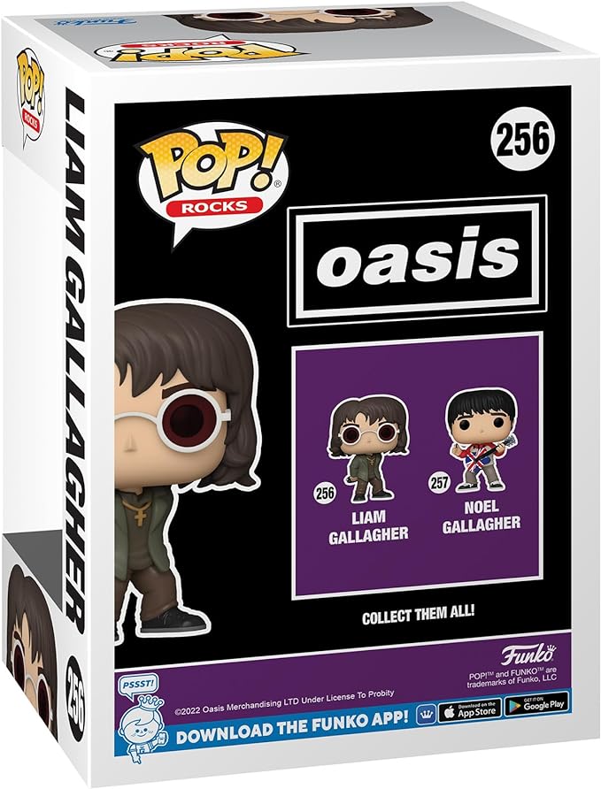 Funko Pop! Rocks: Oasis - Liam Gallagher - flash vidéo