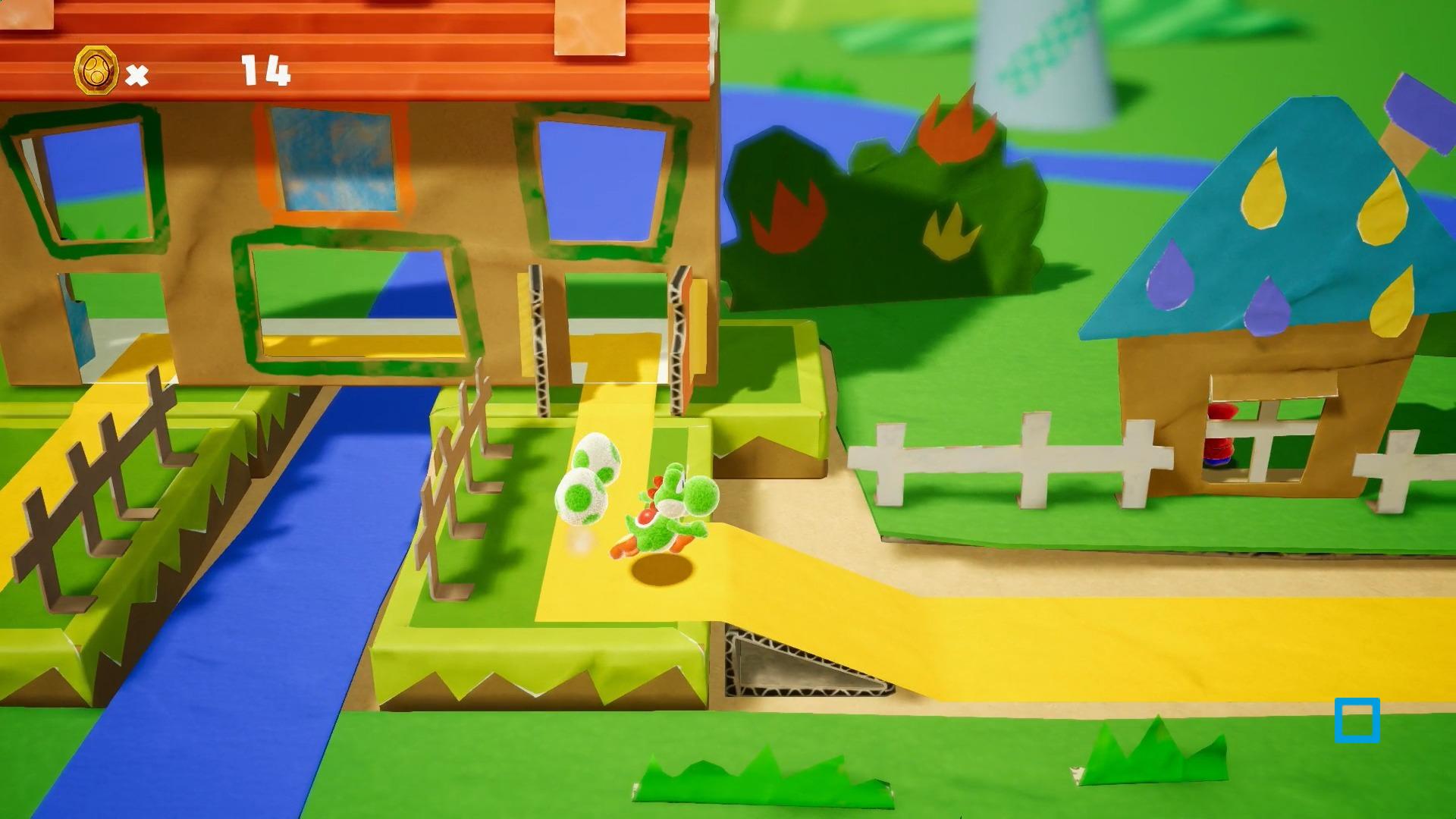 Yoshi's Crafted World - flash vidéo
